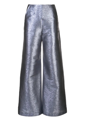 Paula Knorr flared style trousers - Blue