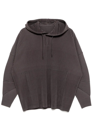 Homme Plissé Issey Miyake Mc December hoodie - Neutrals