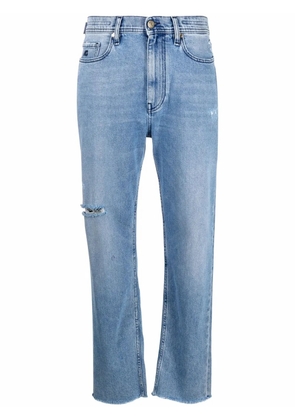 Jacob Cohën high-rise boyfriend fit jeans - Blue
