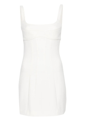RXQUETTE Frame crepe minidress - Neutrals