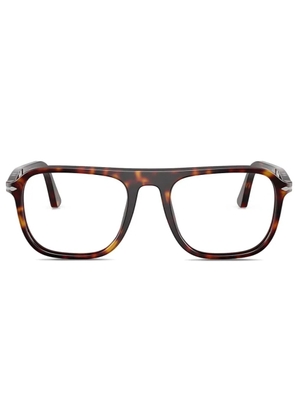 Persol Jacques oversize-frame glasses - Brown