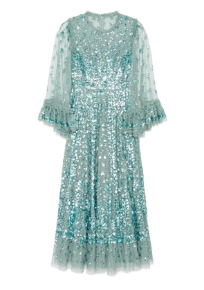Needle & Thread Glisten gown - Blue