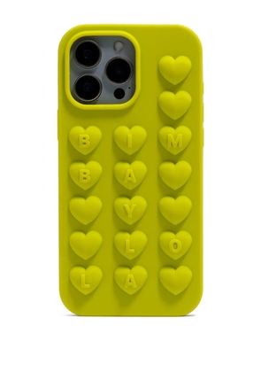 Bimba y Lola heart-detail iPhone 14 Pro Max case - Green