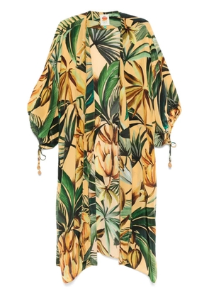 FARM Rio Bananart coat - Yellow