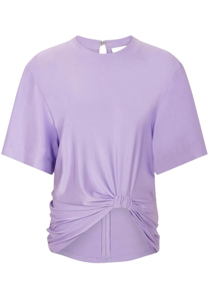 Rabanne jersey T-shirt - Purple