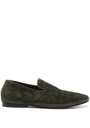 Henderson Baracco Guinea loafers - Green