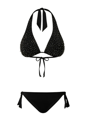 TWINSET knitted bikini set - Black