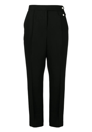 Tory Burch twill crepe trousers - Black
