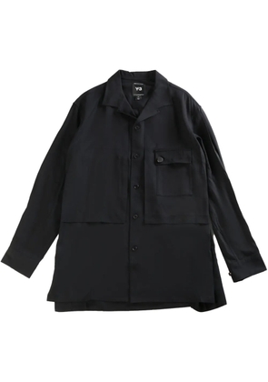 Y-3 Rayon twill shirt - Black