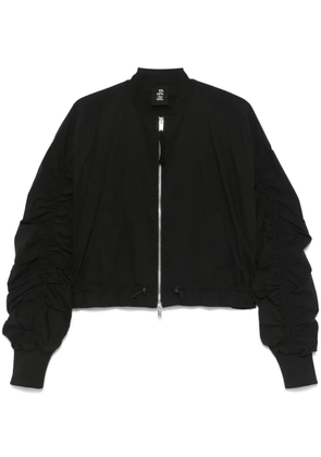 Thom Krom ruched bomber jacket - Black