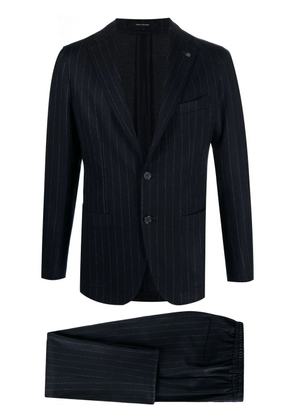 Tagliatore pinstripe single-breasted suit - Blue