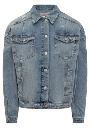 Chiara Ferragni Punk 414 denim jacket - Blue