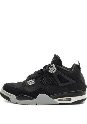 Jordan Jordan 4 canvas high-top sneakers - Black
