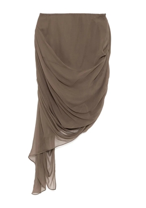 JNBY asymmetric skirt - Brown