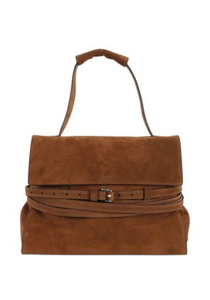 Moschino Tie Me shoulder bag - Brown