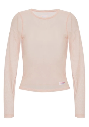 Alexander Wang semi-sheer lingerie top - Pink