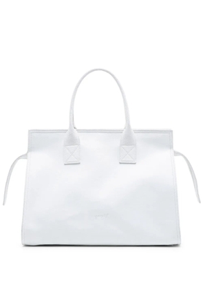 Marsèll Curva Media leather tote bag - White