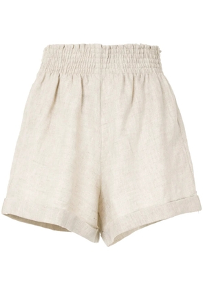 Reformation Nashville high-waisted shorts - White