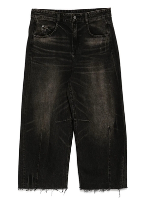 JNBY Tapered frayed edge jeans - Black