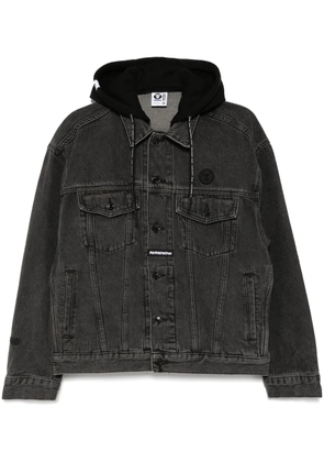 AAPE BY *A BATHING APE® AAPENOW denim jacket - Black