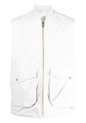 OBJECTS IV LIFE cargo cotton gilet - Grey