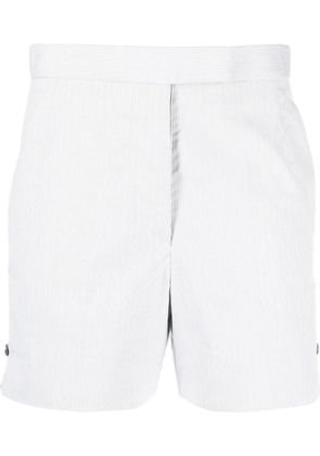 Thom Browne striped tailored shorts - Grey