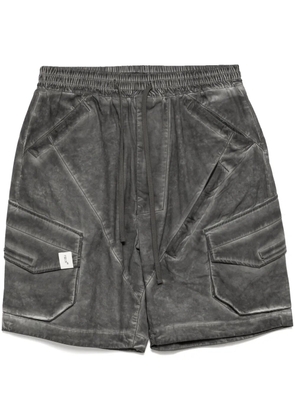 FIVE CM cotton cargo shorts - Black