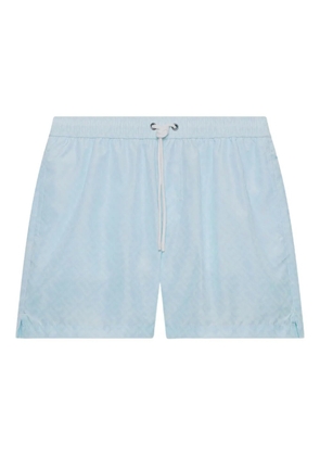 GCDS Essentials Monogram swim shorts - Blue