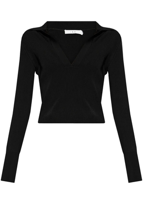 IRO Fraya polo top - Black