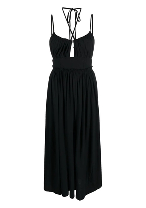 Ulla Johnson Freya halterneck midi dress - Black