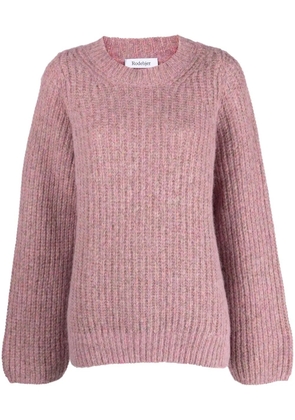 Rodebjer ribbed-knit jumper - Pink