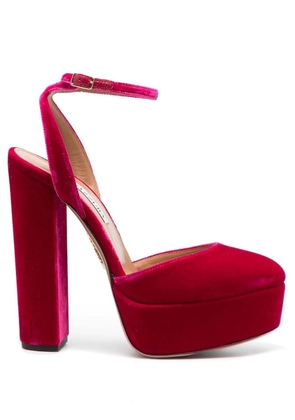 Aquazzura So High Plateaus 140mm sandals - Pink