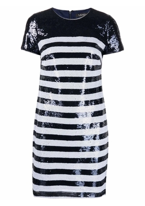 Lauren Ralph Lauren sequin-embellished dress - Blue