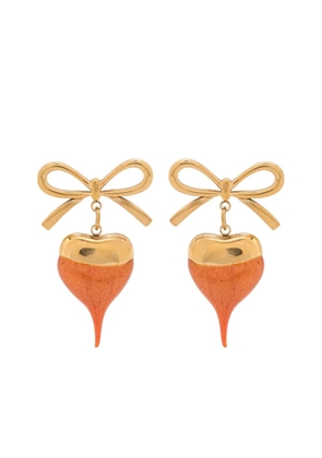 Ottolinger Bow Heart earrings - Gold