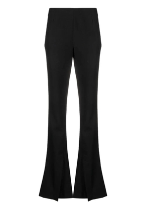 AMBUSH high-waisted wool split trousers - Black