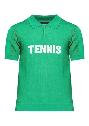 Lacoste ribbed polo shirt - Green