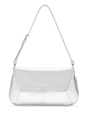 Amina Muaddi Ami mini bag - Silver