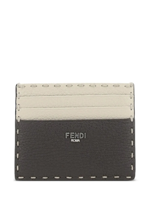 FENDI two-tone cardholder - Neutrals