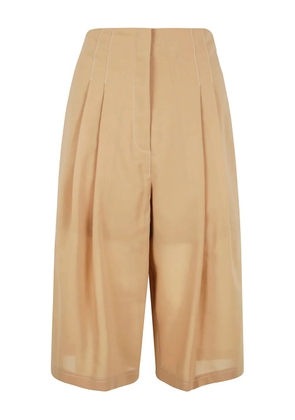 Philosophy Di Lorenzo Serafini pleat-detailed shorts - Neutrals