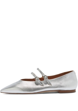 Aeyde Franny ballerinas - Silver