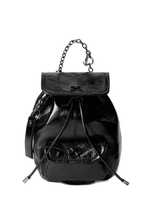 Off-White Dumbo.B leather backpack - Black