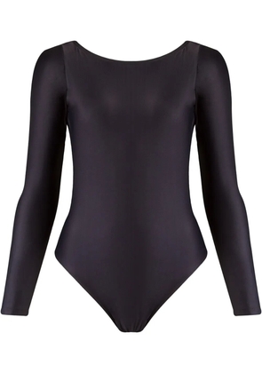 Brigitte open back bodysuit - Black
