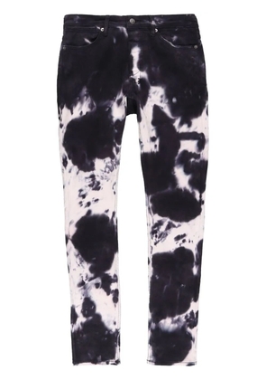 Ksubi tie-dye skinny jeans - White