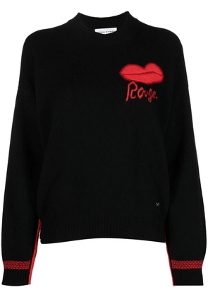 Sonia Rykiel crew neck jumper - Black