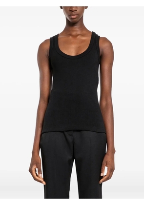 Alexander McQueen scoop-neck tank top - Black
