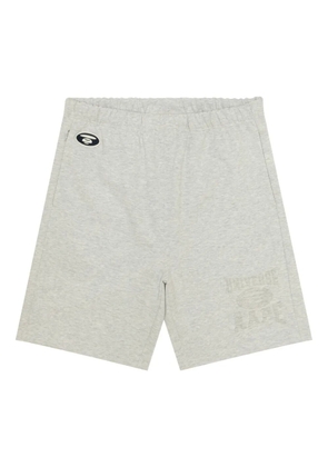 AAPE BY *A BATHING APE® logo-patch shorts - Grey