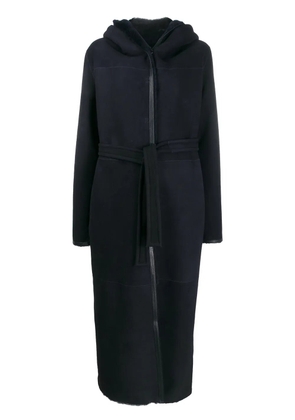 Liska single breasted coat - Blue