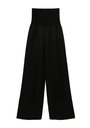 MAURIZIO MYKONOS high-waisted trousers - Black