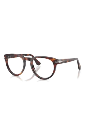Persol round-frame glasses - Brown