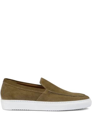 Doucal's slip-on suede loafers - Neutrals